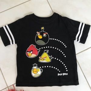 Boy angry birds t- shirts with  some gifts
